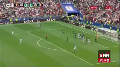 واکنش عالی مندی روی شوت دیدنی دی کویپر / بلژیک0 - 1 سنگال