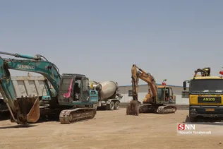 کلنگ احداث کمربندی سردار شهید سلیمانی در قم