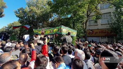 تشییع پیکر شهید&laquo;مهدی نقوی&raquo;