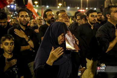 از آخرین وداع چهارمحالی ها با رهبر شهید انقلاب تا فریادهای تکبیر مردم سمنان و بیعت اردبیلی ها با ولایت در میدان ابوذر تهران +فیلم