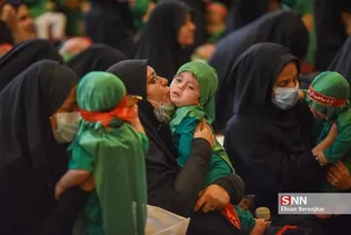 اجتماع عظیم شیرخوارگان حسینی در شیراز