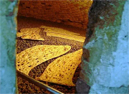 خمیر نان آب رفت
