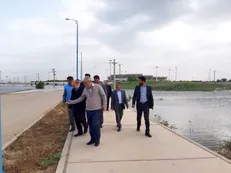 بازدید سلطانی‌فر از استادیوم آب گرفته اهواز