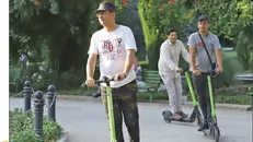 پلیس راهور: اسکیت و اسکوتر سواری در معابر ممنوع است
