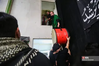 مراسم مشعل گردانی در قم