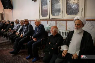 مراسم بزرگداشت چهلمین روز شهید شمقدری در مسجد حضرت قائم