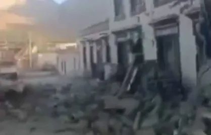 زلزله در چین با ۵۳ کشته