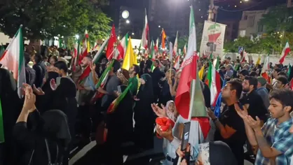 حضور صدمین&zwnj;شب مردم کرج در حمایت از آرمان&zwnj;های انقلاب و نمایش اقتدار مردمی+ فیلم