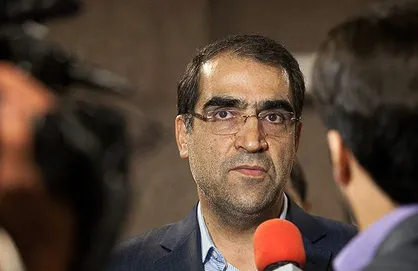 فیلم/ شوخی وزیر بهداشت با خبرنگاران در حاشیه مراسم گرامیداشت روز خبرنگار