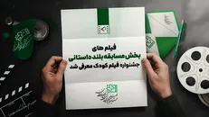 راه‌یافتگان بخش مسابقه فیلم‌های بلند جشنواره فیلم کودک و نوجوان مشخص شدند
