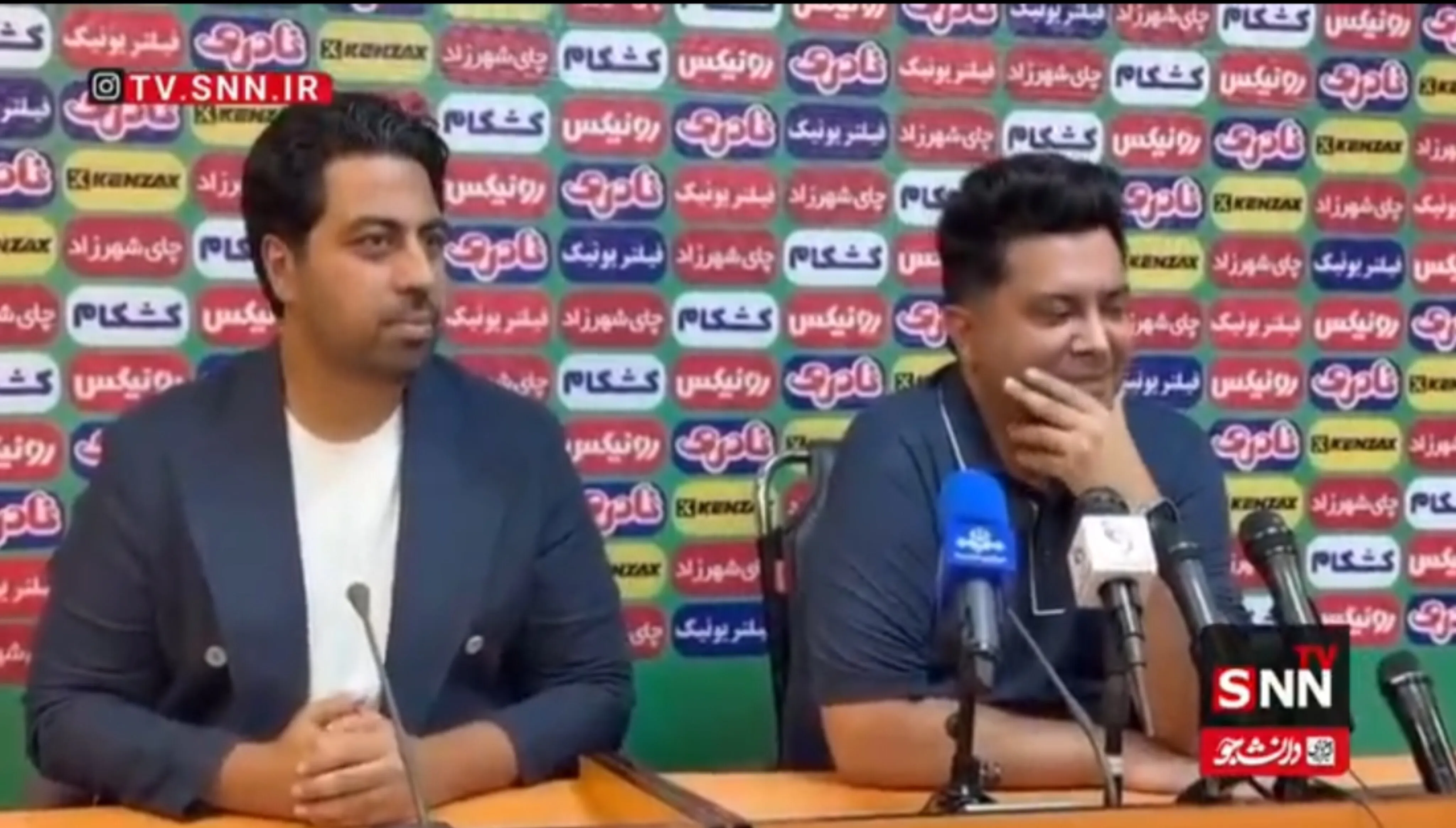 واکنش معنادار سرمربی چادرملو به خبر برکناری ممبینی / اخباری: به ما تذکر داده‌اند فقط راجع به بازی صحبت کنیم+فیلم
