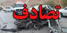 تصادف پراید با پژو ۶ کشته به جا گذاشت