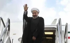 روحانی وارد استان سیستان و بلوچستان شد