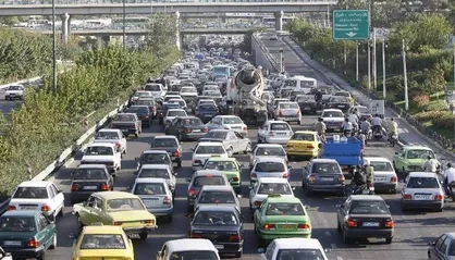 ترافیک سنگین در ورودی&zwnj;های پایتخت/ محورهای شمالی بدون مداخلات جوی و با تردد روان