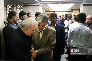 مراسم ختم مادر وزیر بهداشت