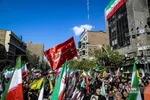 عزاداری مردم تهران در روز اربعین رهبر شهید انقلاب اسلامی(2)