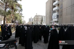 تجمع دانشجویان و طلاب در مقابل سفارت هندوستان