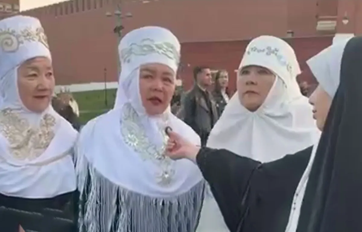 نظر مردم روسیه درباره ایران در میدان سرخ مسکو