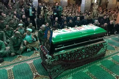 پیکر امیر &laquo;سیروس لطفی&raquo; در ستاد نیروی زمینی تشییع شد