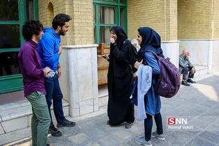 بدرقه کاروان اربعین دانشگاه صنعتی شریف