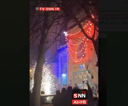 طنین نوای الله اکبر در جشن۲۲ بهمن + فیلم