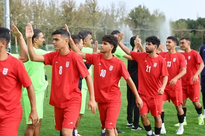 تیم ملی فوتبال نوجوانان به بغداد رسید