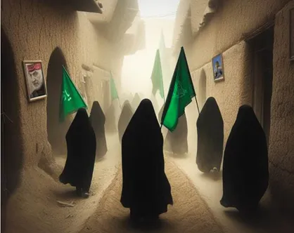 از تعزیه فاطمی (س) تا بازنمایی مفهومی کوچه&zwnj;های بنی هاشم با محوریت حجاب و عفاف + پوستر