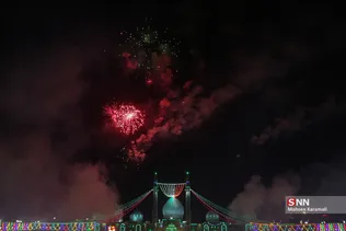 مسجد جمکران در شب نیمه شعبان 
