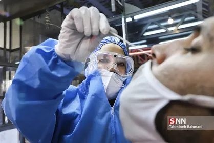 حضور یک ماهه جهادگران دانشگاه علوم پزشکی بیرجند در مرکز تست کرونای قدس