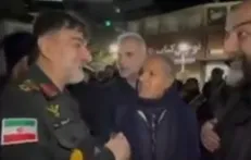 سردار رادان در جمع تجمع کنندگان تهرانی