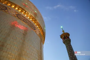 آیین تعویض پرچم حرم مطهر حضرت معصومه(س)