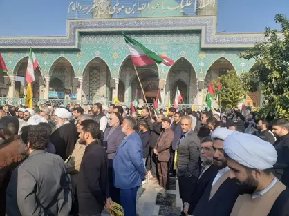 گلستانی&zwnj;ها با برپایی تجمعاتی حادثه تروریستی کرمان را محکوم کردند + فیلم