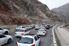 ترافیک فوق‌ سنگین در آزادراه قزوین_ رشت به طول ۲۹ کیلومتر