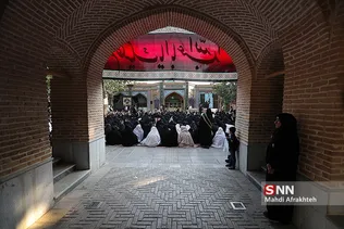 اجتماع زنان عاشورایی در امامزاده سیده ملک خاتون