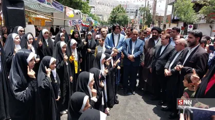 برگزاری جشن ۲ کیلومتری عید غدیر در کهگیلویه و بویراحمد + تصاویر