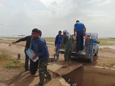 خدمت‌رسانی فوری بنیاد احسان ستاد اجرایی فرمان امام به مناطق سیل‌زده استان گلستان