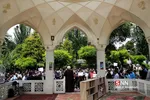تجمع دانشجویان دانشگاه علم و صنعت در اعتراض به خروج آمریکا از برجام