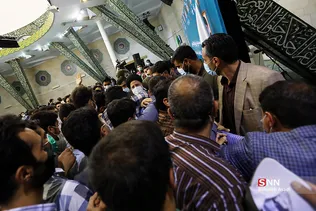 دیدار آیت‌الله رئیسی با دانشجویان در دانشگاه تهران 