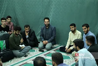 بدرقه کاروان دانشجویان طرح ولایت