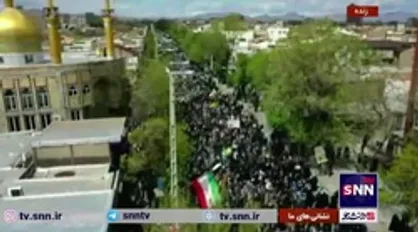 حضور پرشکوه مردم ارومیه در راهپیمایی روز جهانی قدس