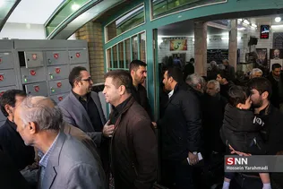 مراسم ترحیم زهرا عبدالمحمدی خبرنگار فقید خبرگزاری فارس