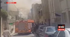 مهار آتش‌سوزی در یک پروژه ساختمانی در مشهد؛ خسارت جانی نداشت