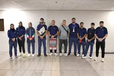 تیم ملی بوکس وارد تهران شد