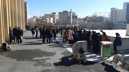 دانشجویان اراک یاد جان باختگان هواپیمای اوکراینی را گرامی داشتند