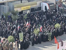 نمایش اقتدار بزرگ‌ترین اجتماع بسیجیان شهرداری تهران