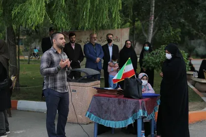 اجرای رویداد &laquo;هنری خط خاطر حماسه آفرینی دوران مقدس&raquo; در مازندران