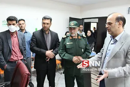 بازدید فرمانده سپاه استان لرستان از پارک علم و فناوری این استان + تصاویر