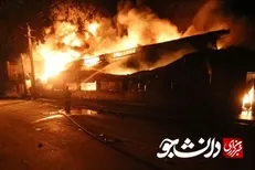 انفجار و آتش سوزی مرگبار در ICU بیمارستان میاندوآب +عکس
