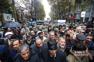 تشییع پیکر شهید امنیت ـ شهریار