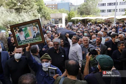 تشییع پیکر مرحوم حجت الاسلام سیدمحمود دعایی